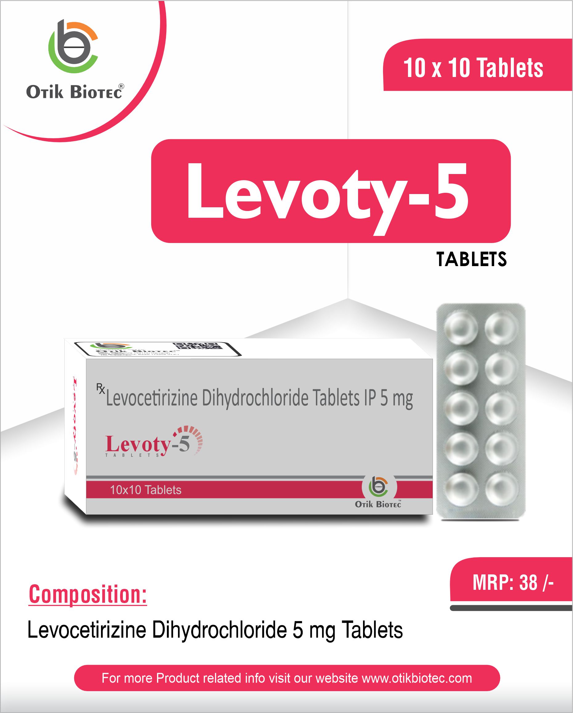LEVOTY-5 Tablets